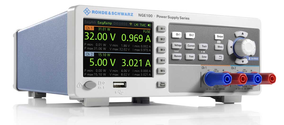 Rohde & Schwarz NGE102 2-Kanal Netzgerät - Allice Messtechnik