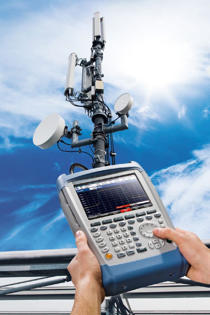 Rohde & Schwarz FSH Handheld Spektrumanalysator Einsatz Wartung von Sendeanlagen -Allice Messtechnik