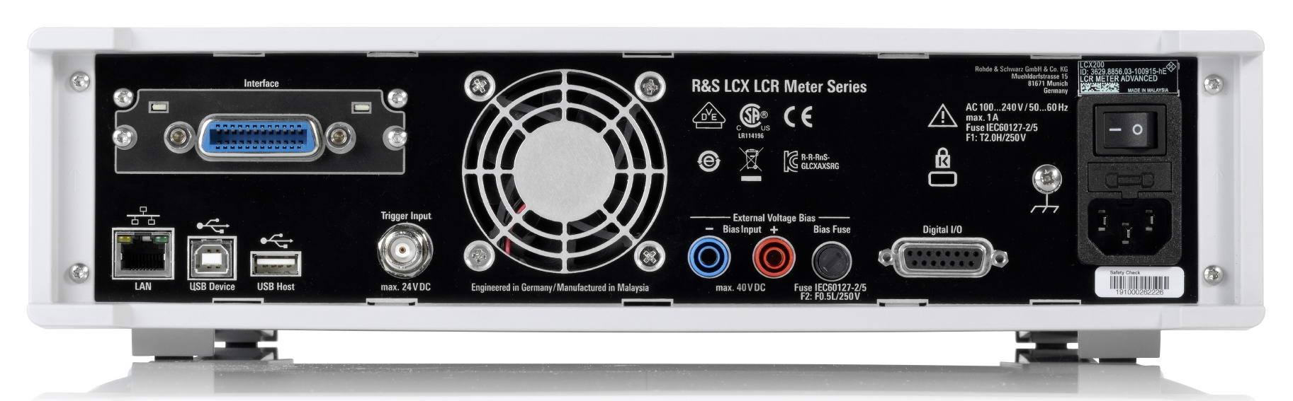 R&S®LCX LCR meter