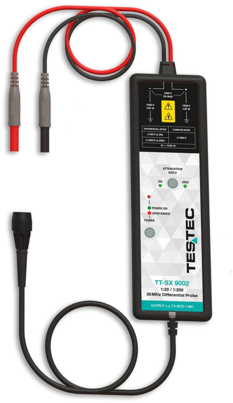 Testec TT-SX-9002-Differenz Taskopf - Allice Messtechnik