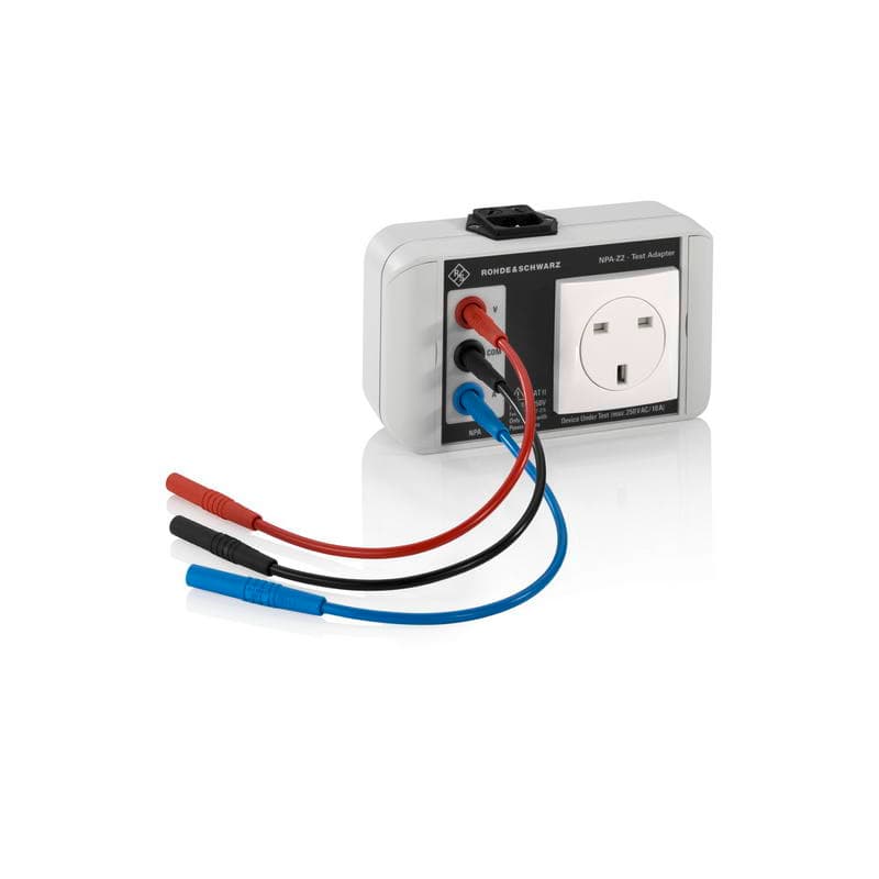 NPA-Z2 Testadapter UK Stecker für NPA100 Leistungsanalysatoren